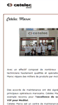 Mobile Screenshot of cetelec.ma